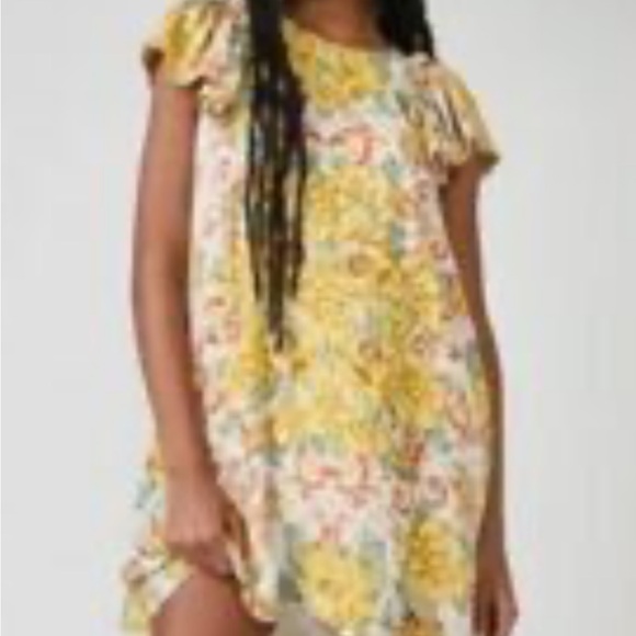 Free People Yara printed mini dress. - Picture 2 of 8